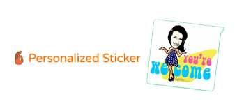 Personalized stickers